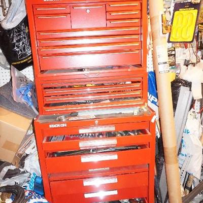Stack-on tool box