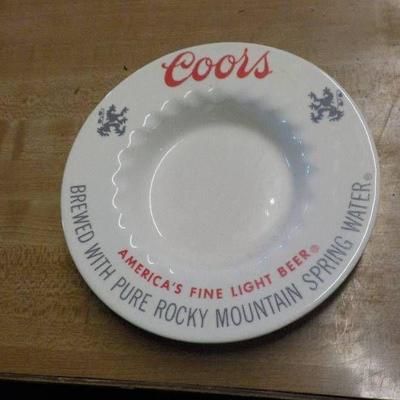 coors ash tray
