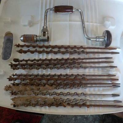 Stanley Brace and 12 different size bits