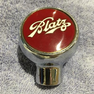 Vintage Blatz beer tap handle
