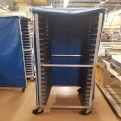 Full Sheet Pan Rack On Casters With Cover