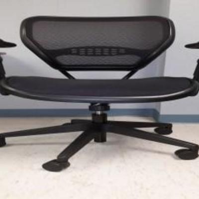 (2) Rolling Office Chair, Black, Pair
