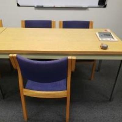 Breakroom Table with 4 Chairs