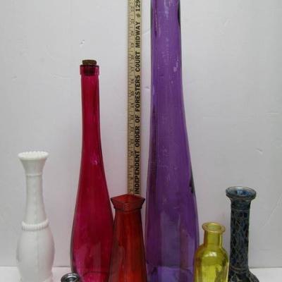 Vases- Colorful- Fun Lot