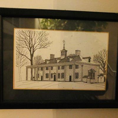 George Washington's Mount Vernon artwork, paintings, memorabilia, historical info.