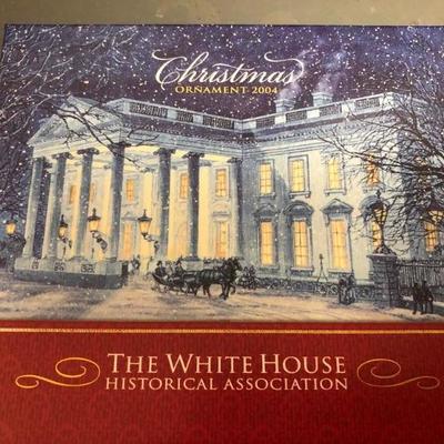 White House Christmas ornaments