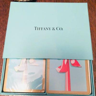 Tiffany & Company playing cards.