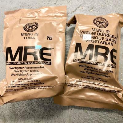 Military MREs (Meal Ready-to-Eat)