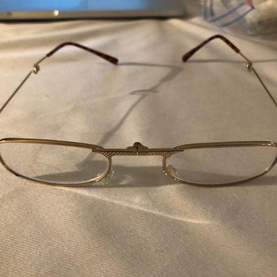 Folding glasses w/case