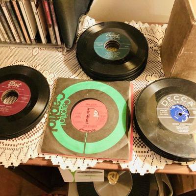 Lot of 55+ 45 records