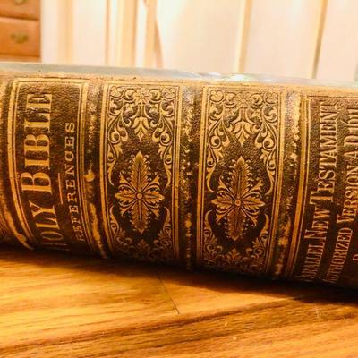 Antique Bible from 1881