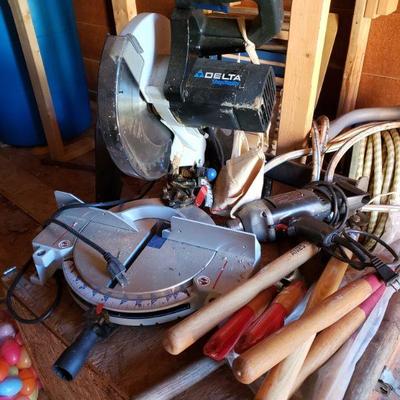Delta Shopmaster Miter Saw and more