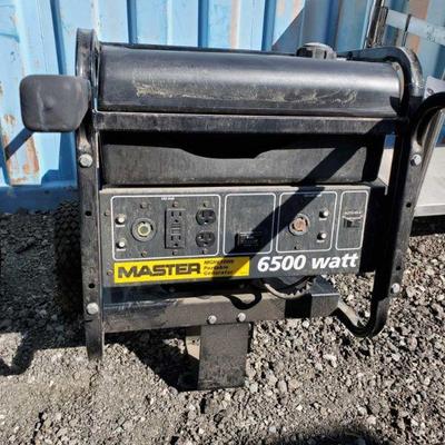 210: Master MGH6500IE Portable Generator
Master MGH6500IE Portable Generator