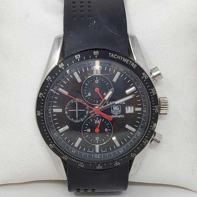 1110: Tag Heuer Carrera Automatic Watch - NOT AUTHENTICATED
Marked WJ1110 and SQ4820 measures approx 40mm