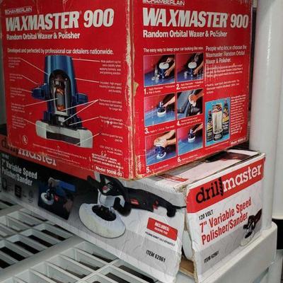 4Lot 4537 : Waxmaster 900 and Speed Polisher
Waxmaster 900 and Speed Polisher