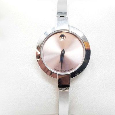 Movado Swiss Wristwatch
Approximately 25mm
Model 84A11830,10015465
 