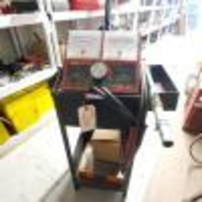 4030: Auto Meter Battery Tester with Cart
Measures approx 16