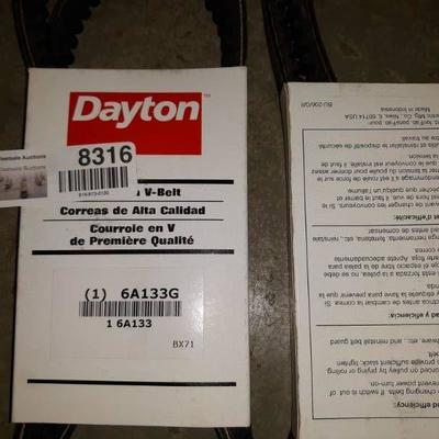 Dayton Premium V-Belt 6A133G