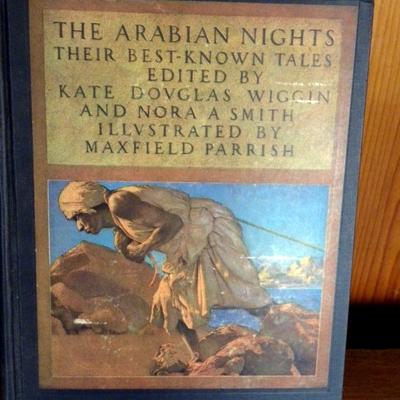 Maxfield Parrish Illustrated Arabian Knights