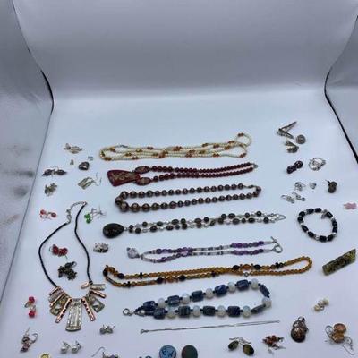 Necklaces, Tie Clasps, Earrings