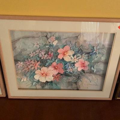 3D floral art by Marcus Tucker