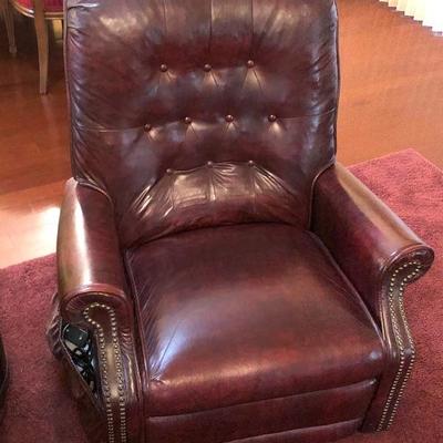 Leather-like Recliner -- $95