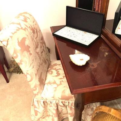 Vintage vanity w/chair -- $125