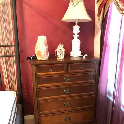 Solid wood furniture manufactured in N.Y and purchased on the American base in Germany before Desert Storm (1990).  – Tall Dresser - $125...