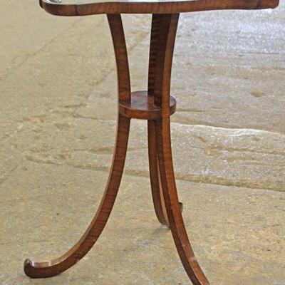  One of Several Mahogany Lamp Table 