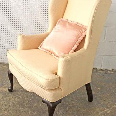  Decorator Upholstered Wing Chair 