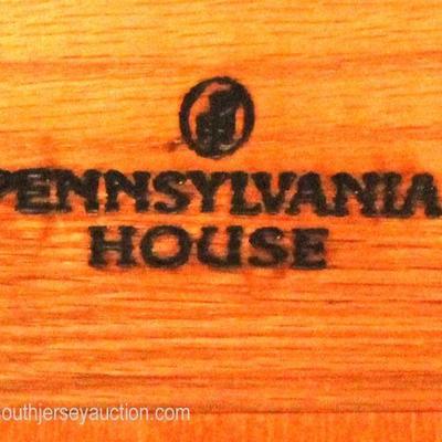  Cherry “Pennsylvania House Furniture” Queen Anne 2 Drawer Lowboy 