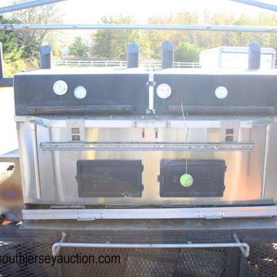  Double Axle Custom BBQ Trailer with Smokers, Water, Canopy, Accessories and has Registration

Ready to Get your Turkey on Big Time –...