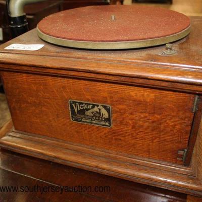  Selection of ANTIQUE “Victor” Table Top Victrola’s 