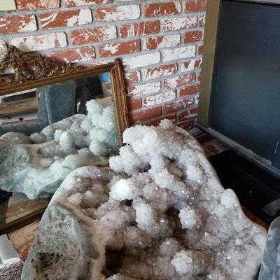 FOUR foot geode - smaller one as well