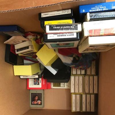 Vintage 8 Track Tapes