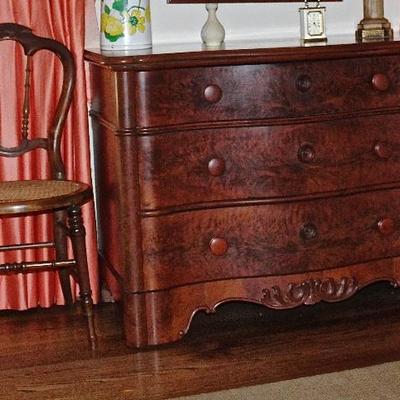 Another gorgeous flame mahogany dresser