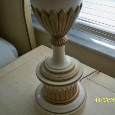Close up of Vintage Table Lamp Base