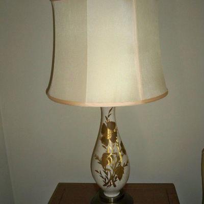 Close up of Vintage Table Lamp