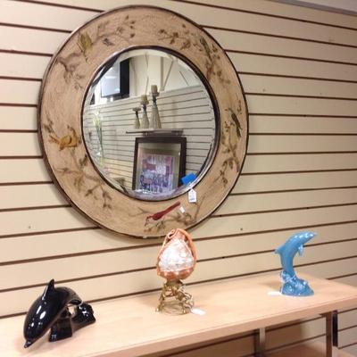 WALL MIRROR DOLPHINS