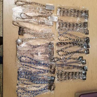 approximately 60 necklaces