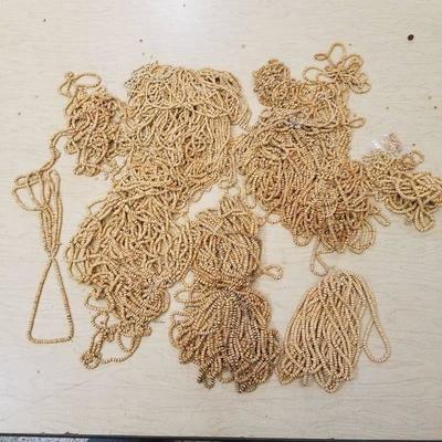 large lot of beaded strands