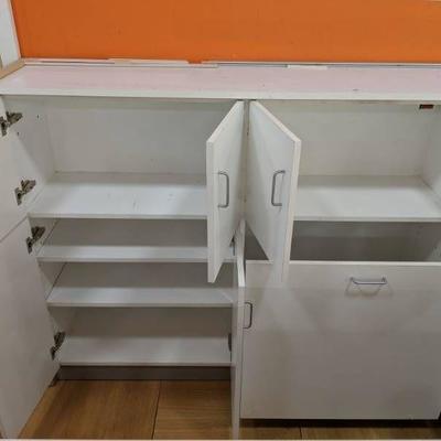 Storage Cabinet With Multiple Drawers..