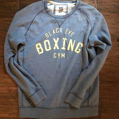 55 Stage Sweatshirt-Black Eye Boxing Gym