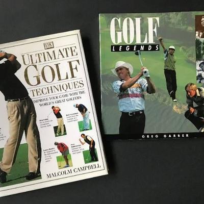 Book of Ultimate Golf Techniques and Golf Legends