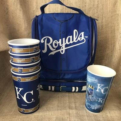 Royals Lunch Bag and cups