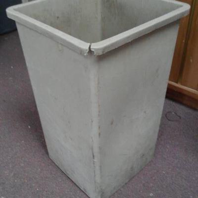 Square Commercial Trash Can