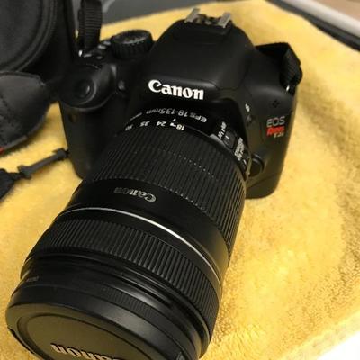 Cannon  2 ti with lens and carry case 