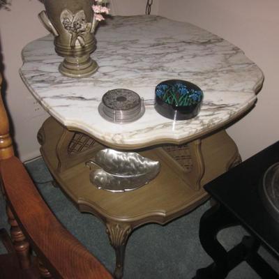 French Marble Top Tables 