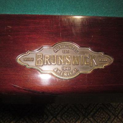Brunswick Pool Table and Extras  
