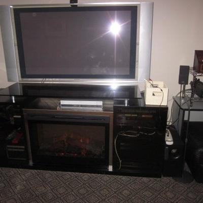 Beautiful Fireplace/Heater Entertainment Unit 